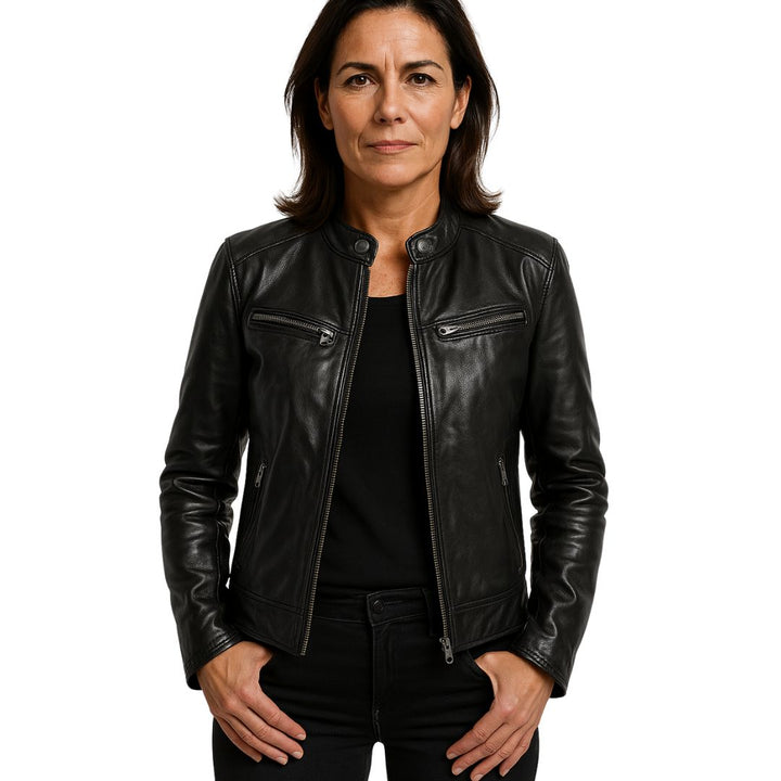 Harlan | Classic Leather Jacket
