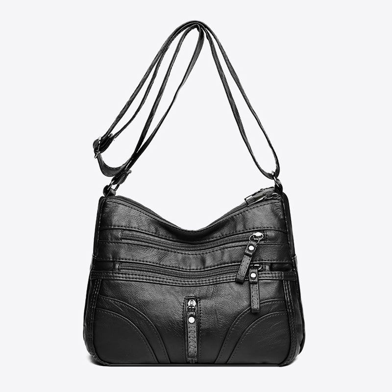 Casual Vintage Bag - Durable Shoulder or Crossbody Bag