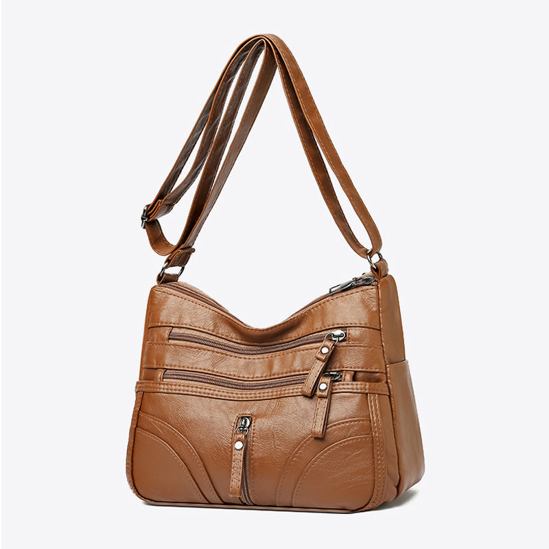 Casual Vintage Bag - Durable Shoulder or Crossbody Bag