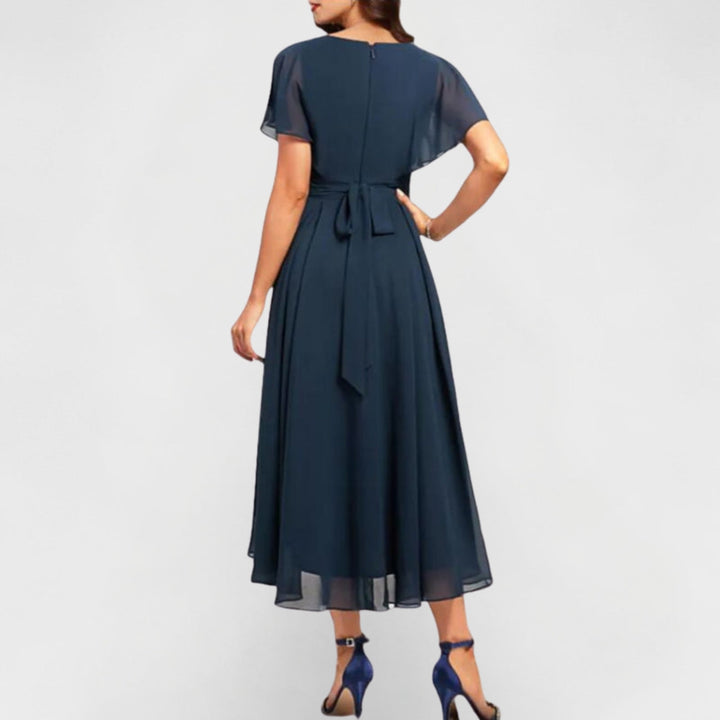 Catalina - Flowing V-Neck Maxi Dress