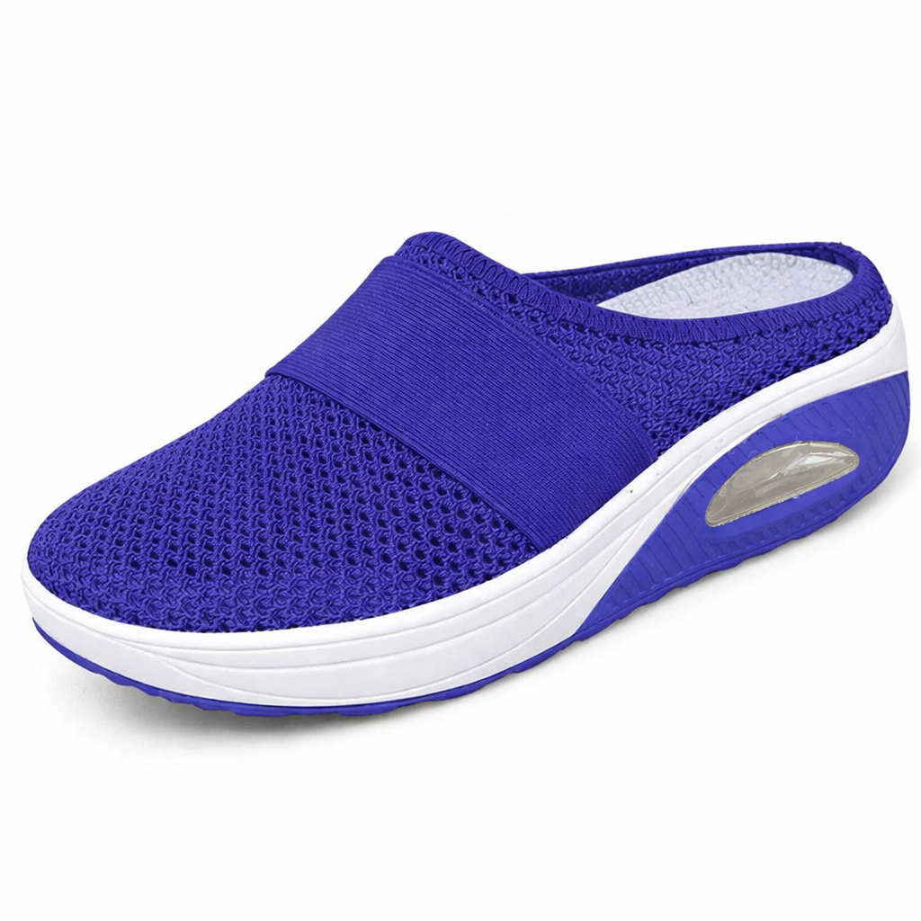 LOUISE BREATHABLE ORTHOPEDIC SLIP-ON MULES