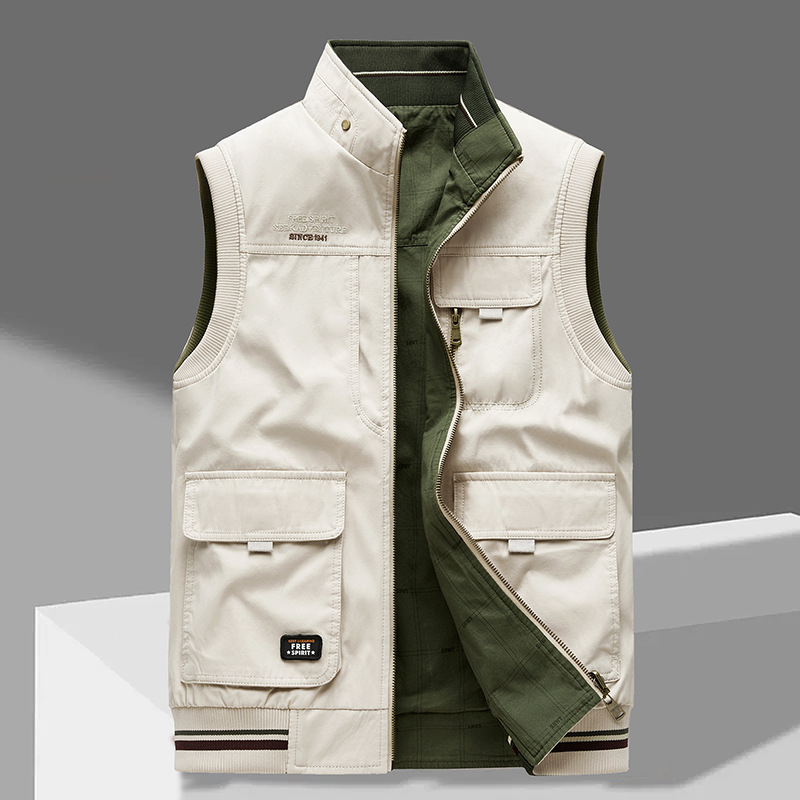 David | Reversible Multi-Pocket Utility Vest