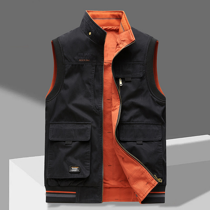 David | Reversible Multi-Pocket Utility Vest