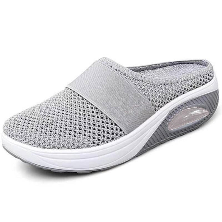LOUISE BREATHABLE ORTHOPEDIC SLIP-ON MULES