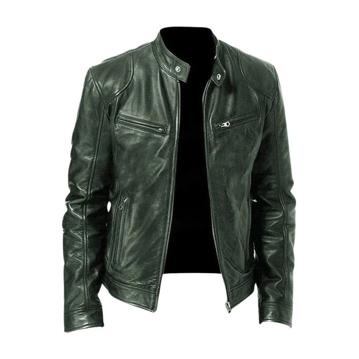 Harlan | Classic Leather Jacket