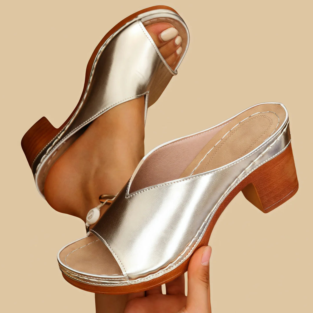 Leola Block Heel Sandals