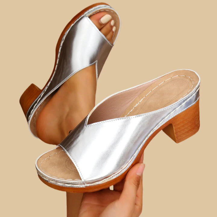 Leola Block Heel Sandals