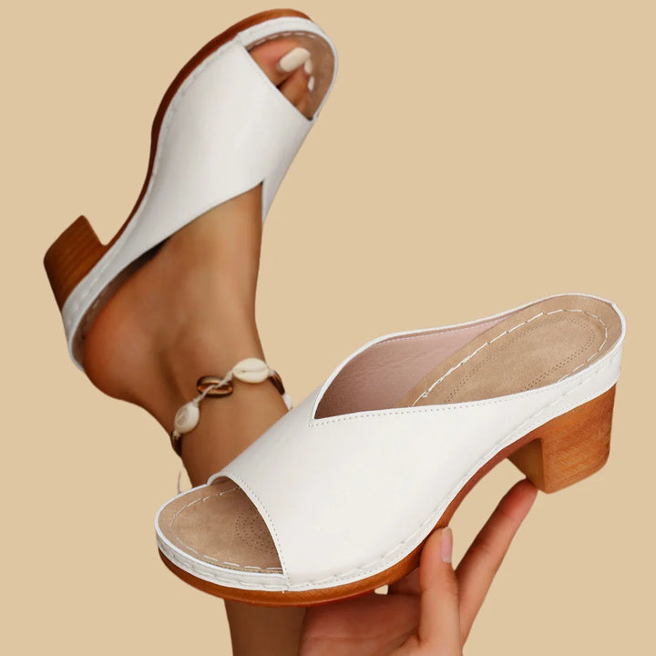 Leola Block Heel Sandals