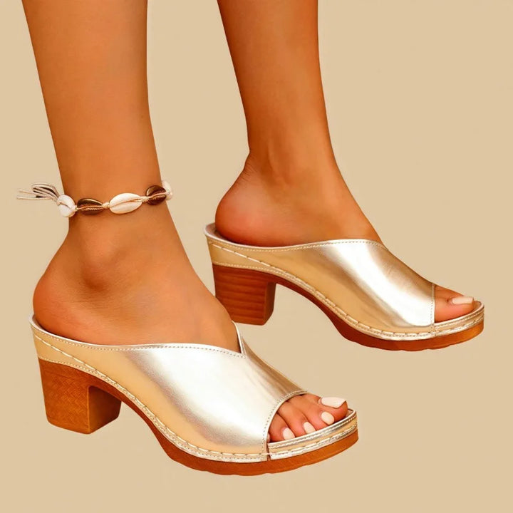 Leola Block Heel Sandals