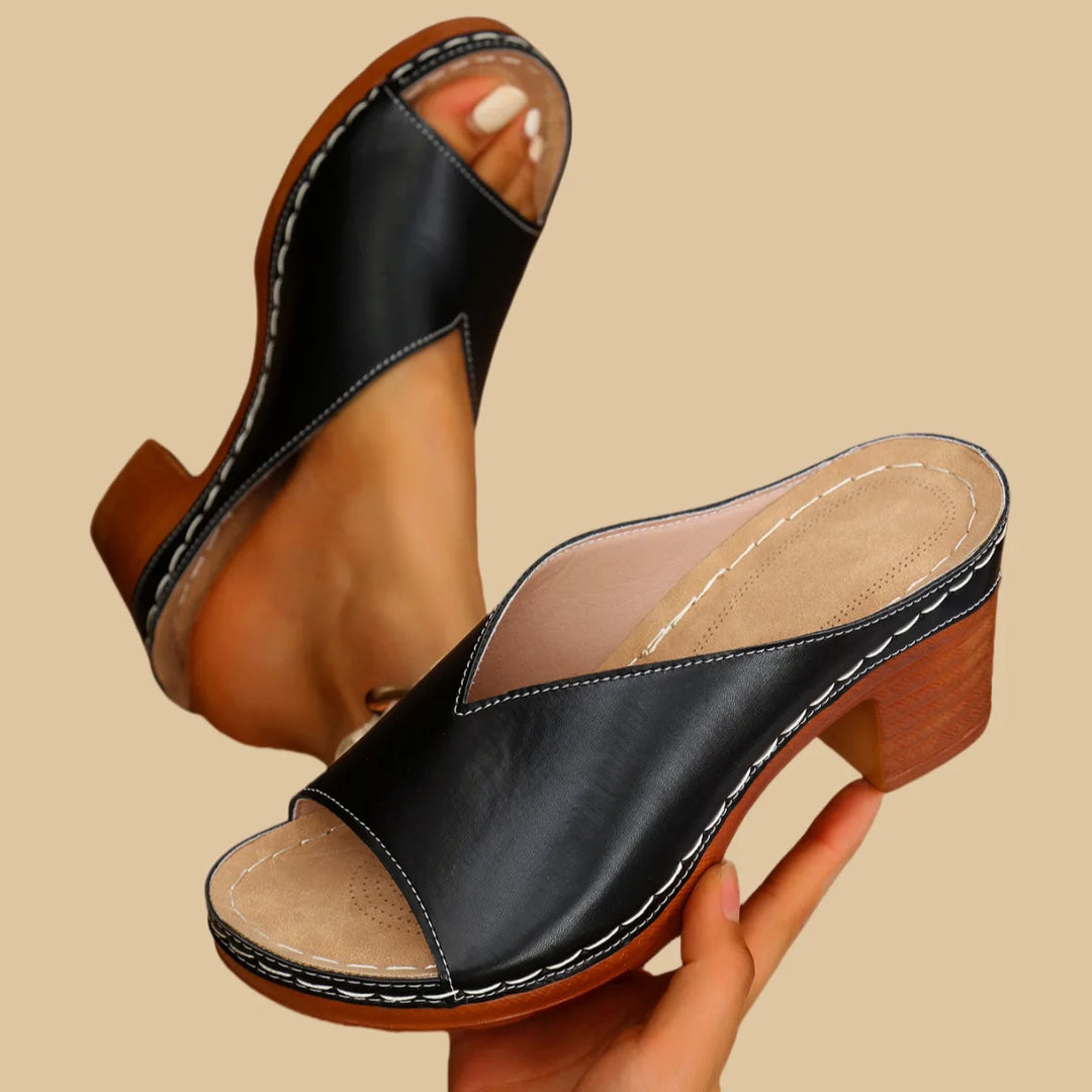 Leola Block Heel Sandals