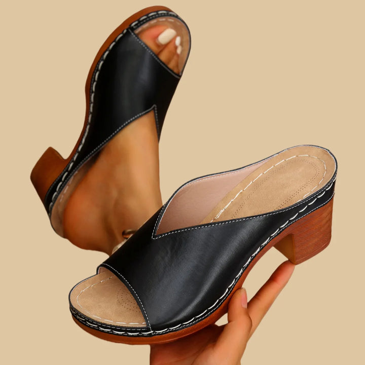 Leola Block Heel Sandals