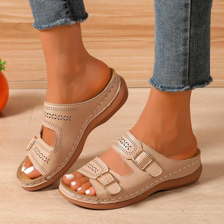 Dorothy | Orthopedic Double-Buckle Sandals