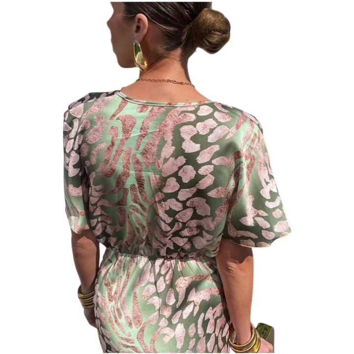 Nela | Elegant Wrap Maxi Dress