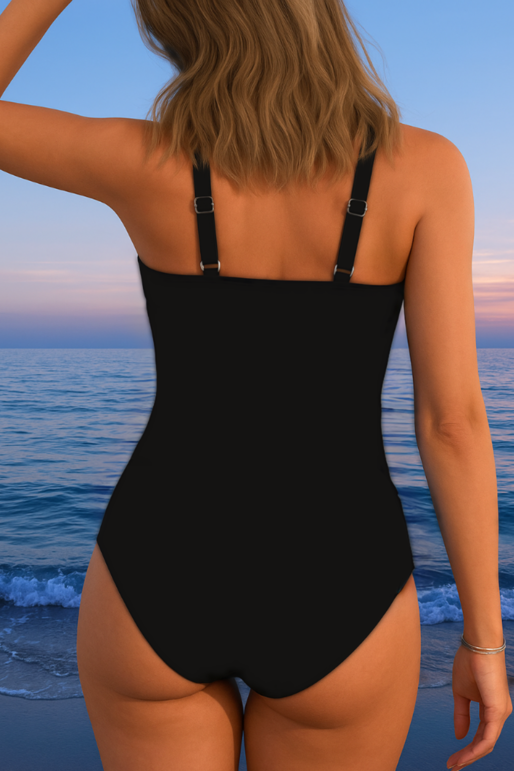 Serena | Wrap-Front Swimsuit | Sizes S to 3XL