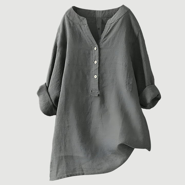 Johanne - Elegant Button-Up Blouse