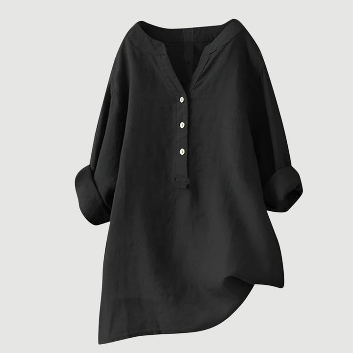Johanne - Elegant Button-Up Blouse