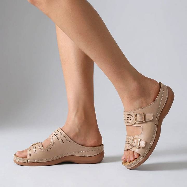 Dorothy | Orthopedic Double-Buckle Sandals