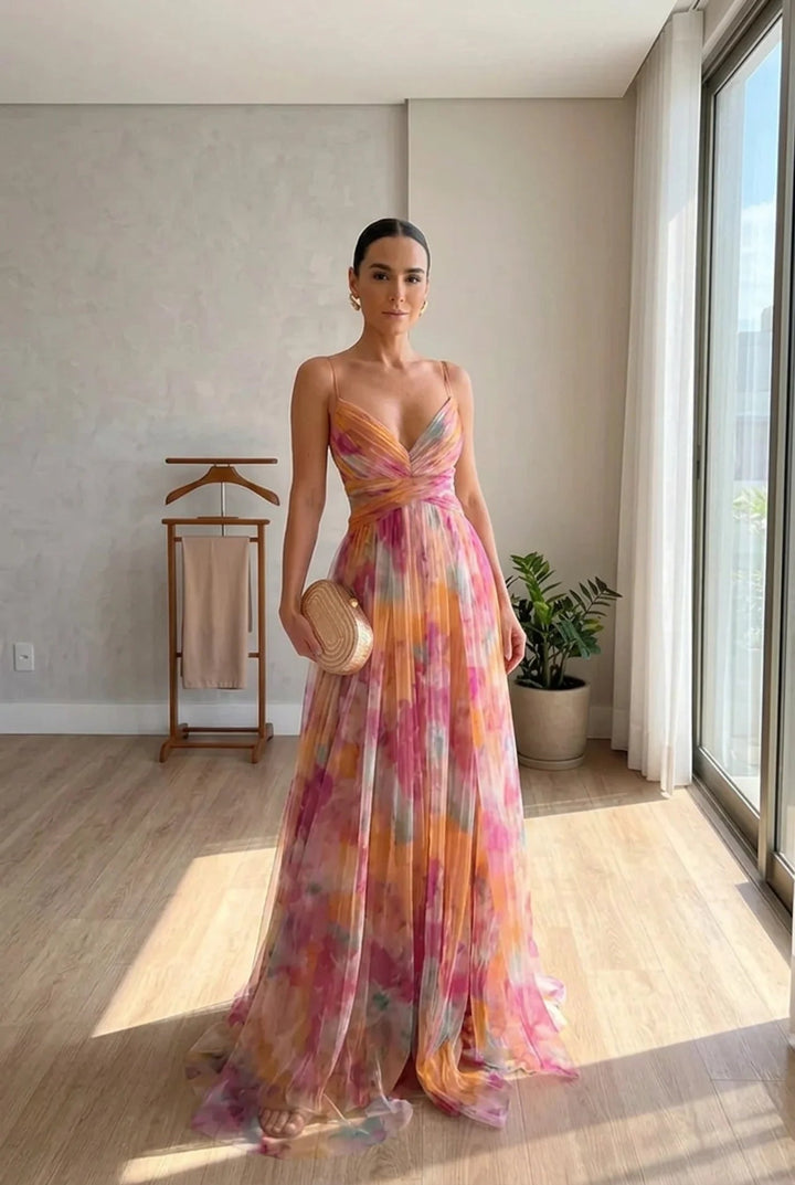 Grace™ | Romantic Floral Maxi Dress