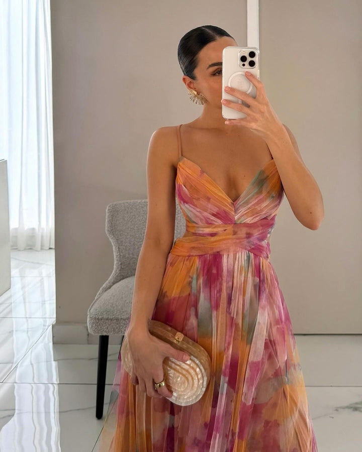 Grace™ | Romantic Floral Maxi Dress
