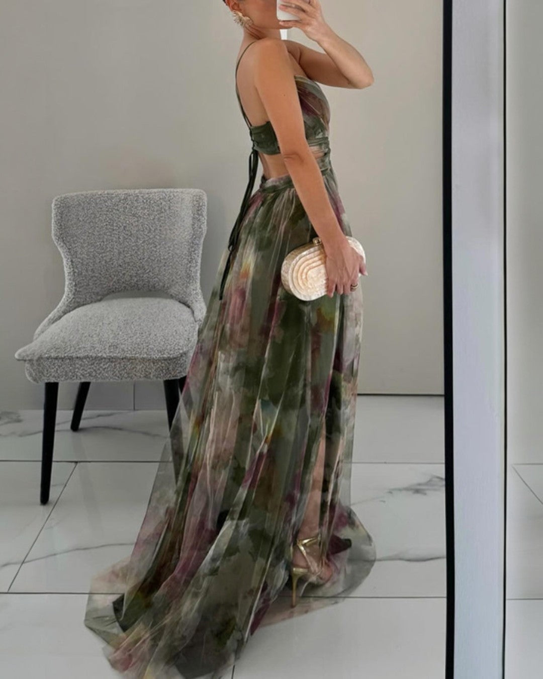 Grace™ | Romantic Floral Maxi Dress