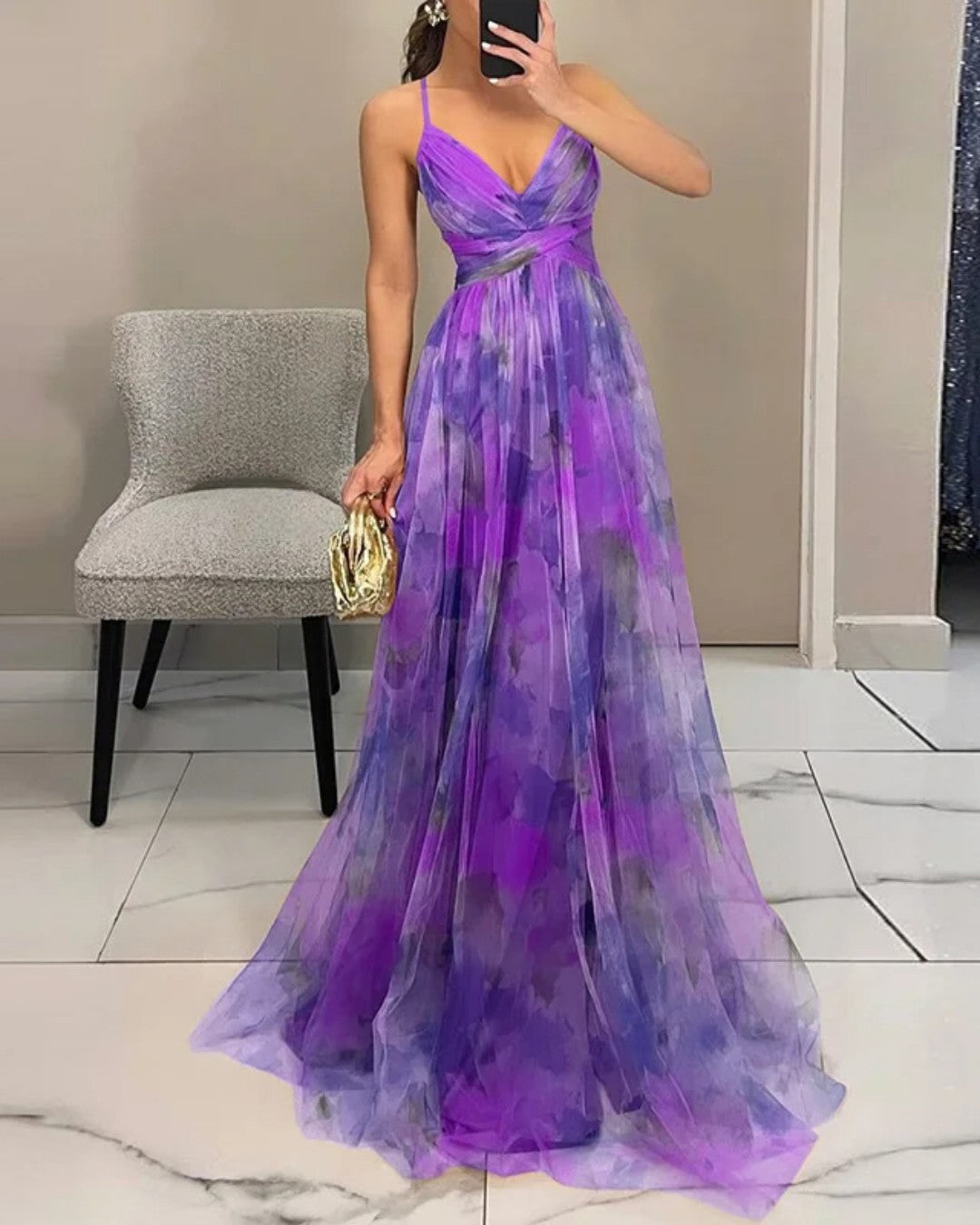 Grace™ | Romantic Floral Maxi Dress
