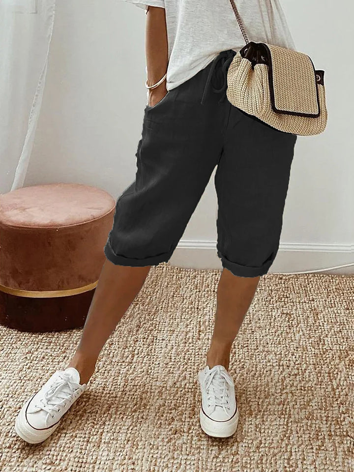 Claire - Cotton Shorts for Women